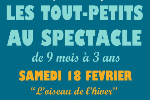 Les tout-petits au spectacle « L’oiseau de l’hiver » par Sandrine Lucas