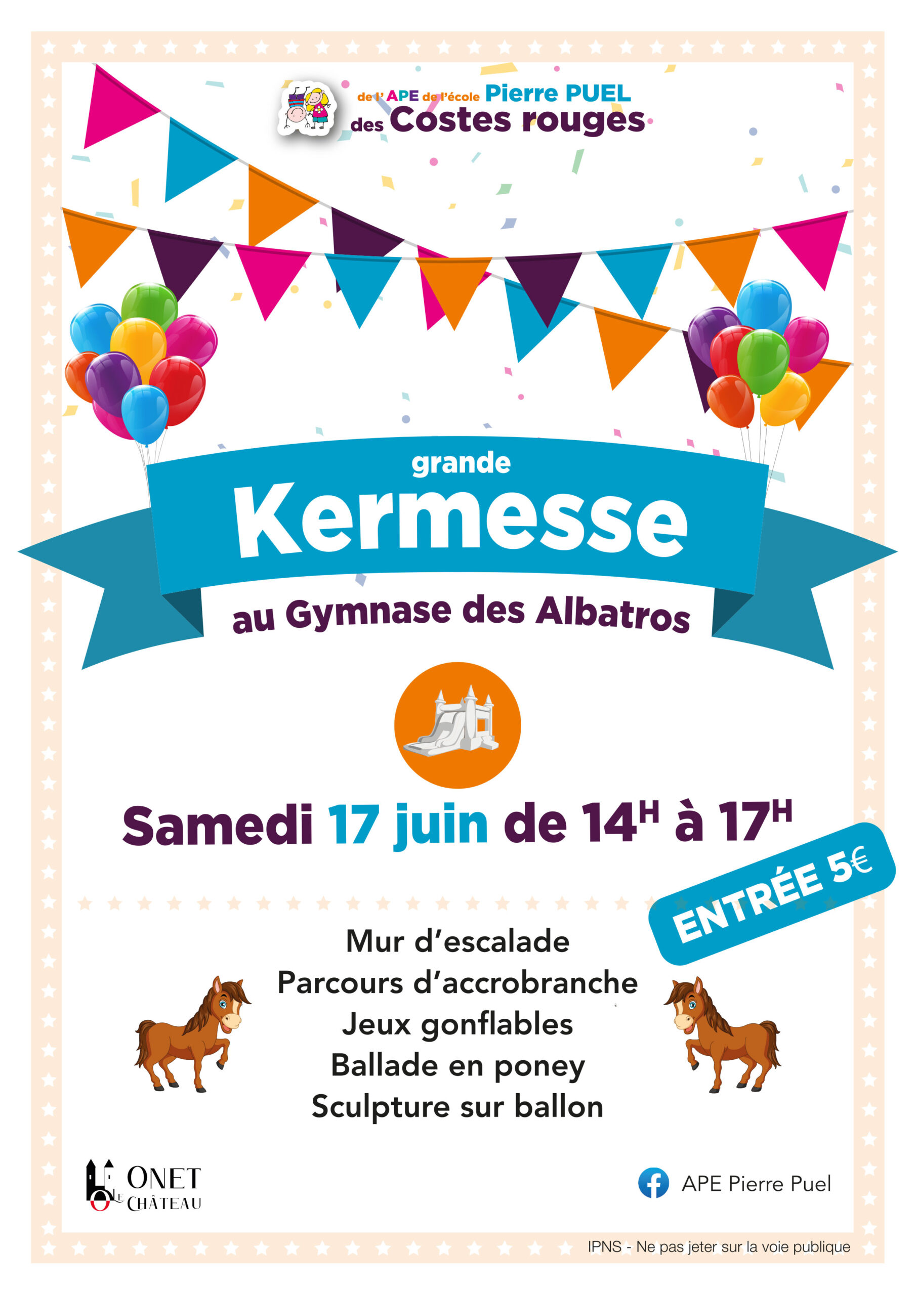 Kermesse de l'APE de l'école Pierre Puel des Costes-Rouges