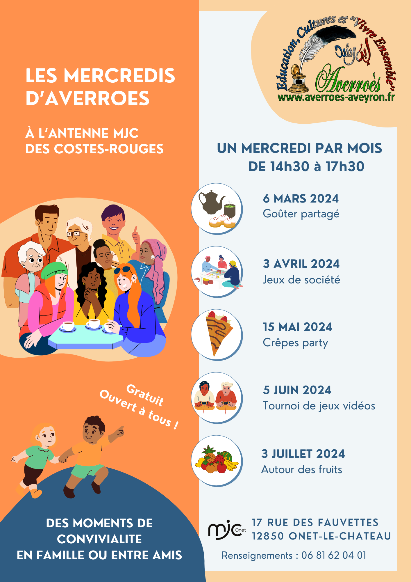 Autour des fruits onet le chateau