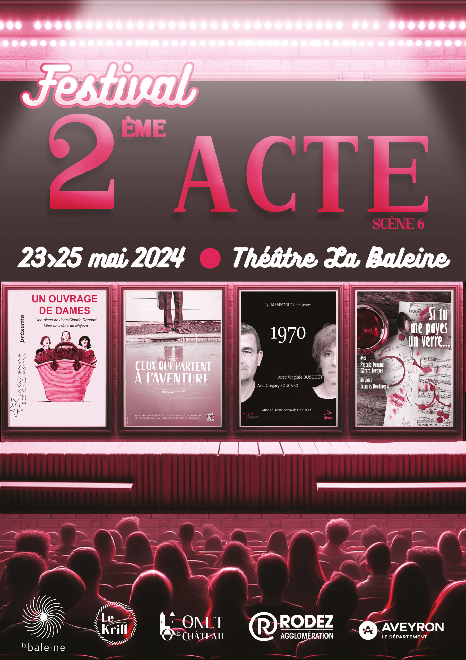 Festival Deuxième Acte, Scène 6 ouverture de la billetterie
